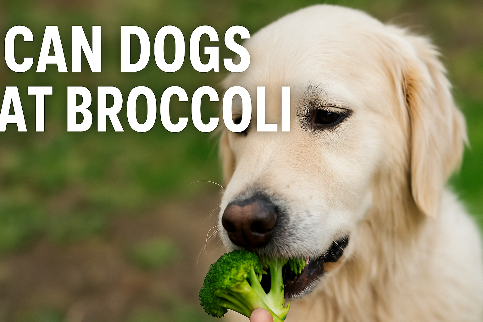 Can Dogs Eat Broccoli?