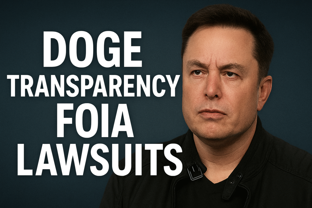 DOGE Transparency Foia Lawsuits